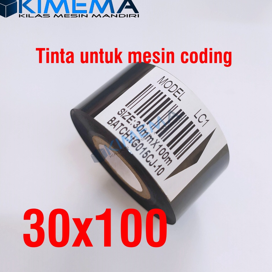 

Super Discount LC1 3x1 Hot Stamping Foil Ribbon Tape 3mm x 1m Pita coding Tinta cetak expired date