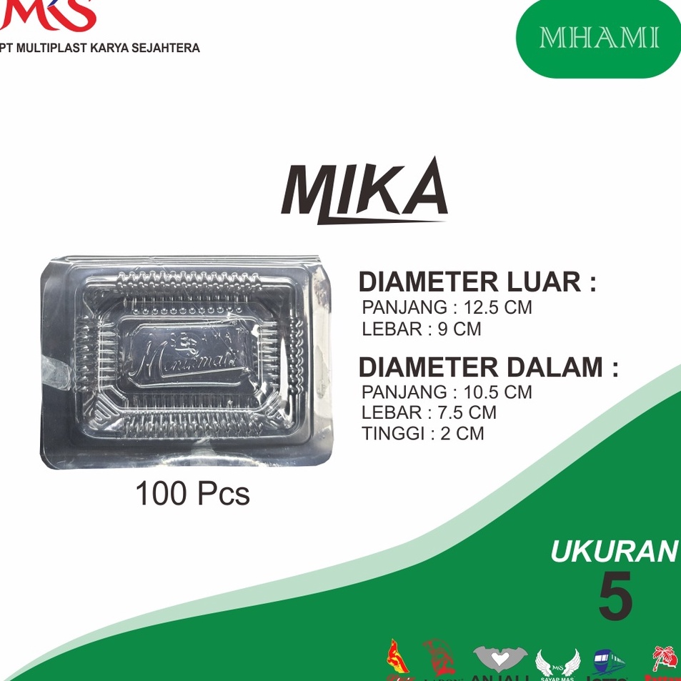 

Top Update MIKA MHAMY PLASTIK MIKA 5A BENING