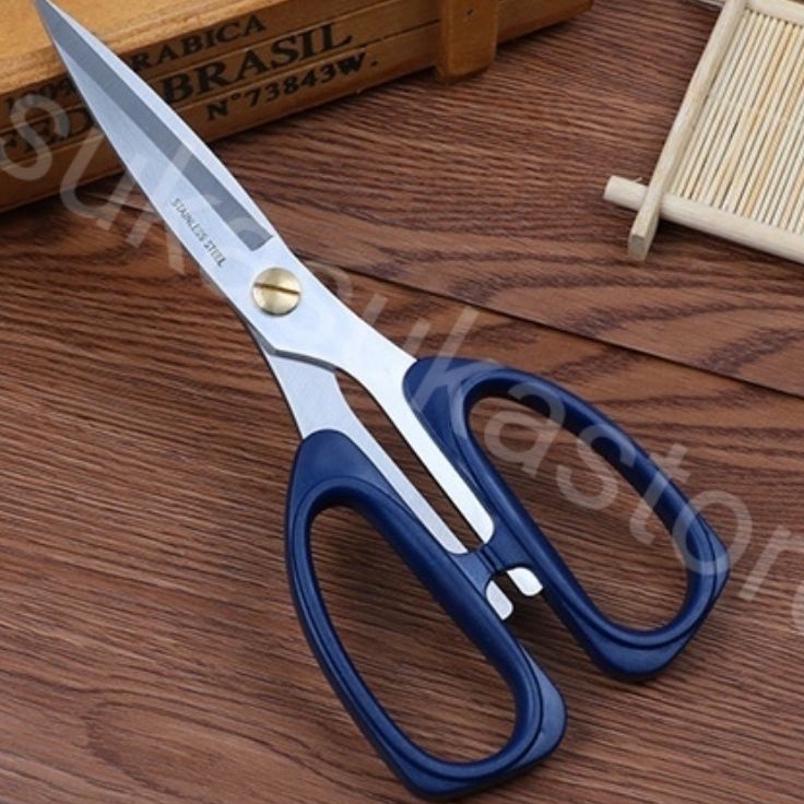 

Murah Bulan Ini Gunting Stainless steel Serbaguna Big Size Dapur Rumah Kantor Sekolah DIY Best Quality 195cm