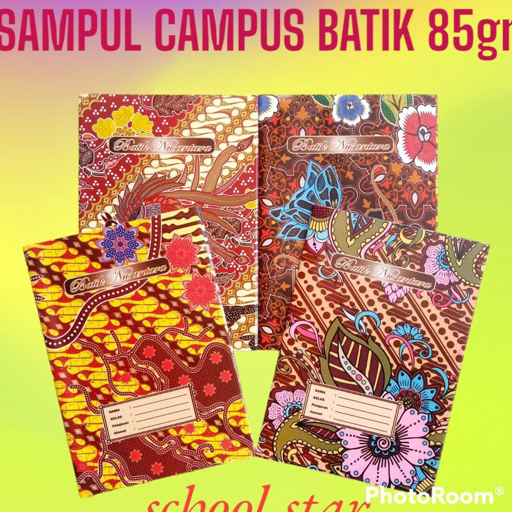 

Pusat Importir ISI 2LEMBARSampul Buku Kertas Boxi Big Boss Motif Campus Batik885gram