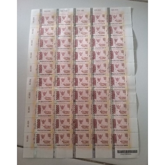 

Penawaran Terbaik Materai 1