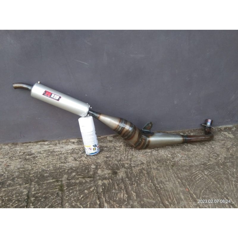 KNALPOT SUZUKI CRYSTAL BEST 110RR ORIGINAL R19