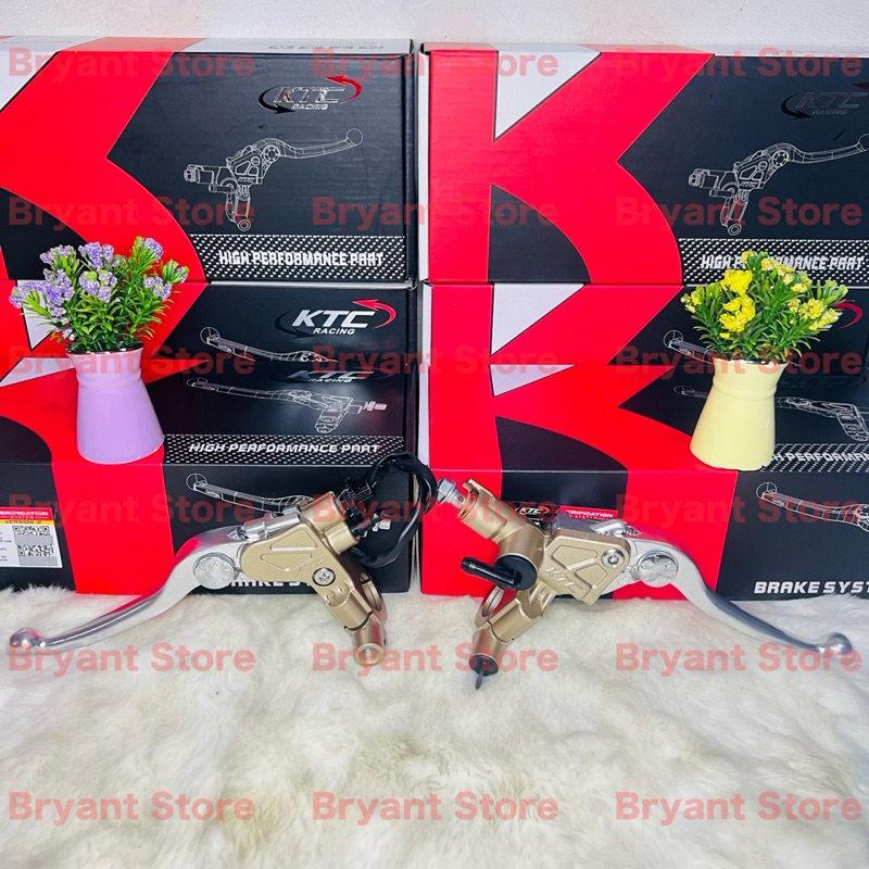 RB MASTER REM KTC RACING TREK AXIAL 12.7MM SET KANAN KIRI KOPLING RADIAL T-REX MASTER BRAKE CYLINDER