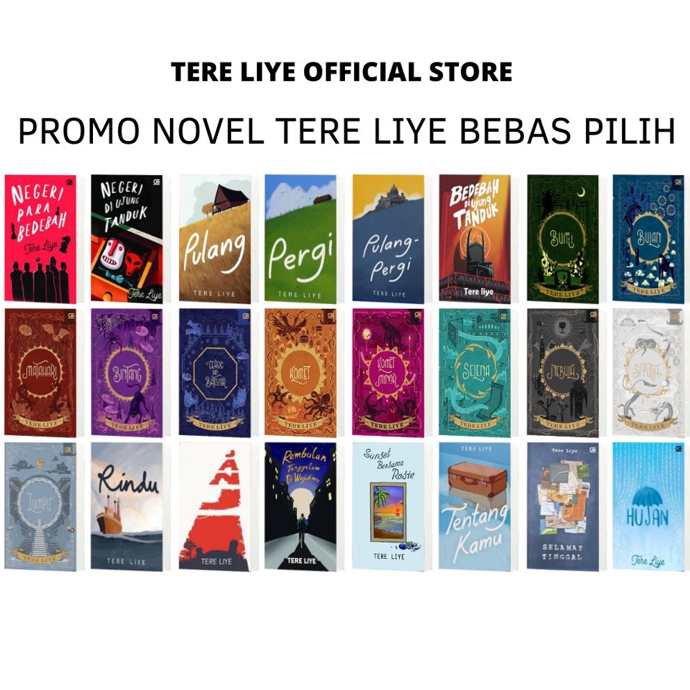Spesial Edition Tere Liye  Promo Buku Tere Liye