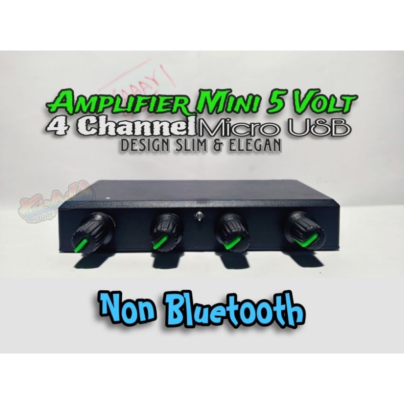 Amplifier Mini 4 Channel | Amplifier Mini 4 Chanel Non Bluetooth 5 Volt