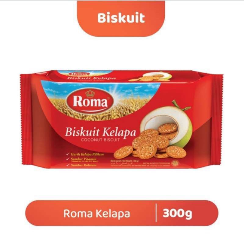 

Roma Biskuit kelapa 300 gr