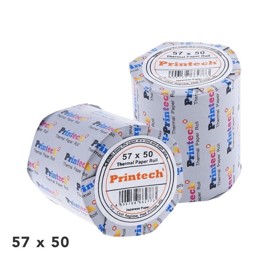 

PRINTECH Kes Thermal Kasir 57x5 1 Roll 3142