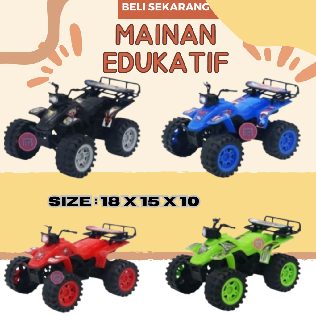 PROMO MAINAN ANAK MOBIL MOTOR ATV
