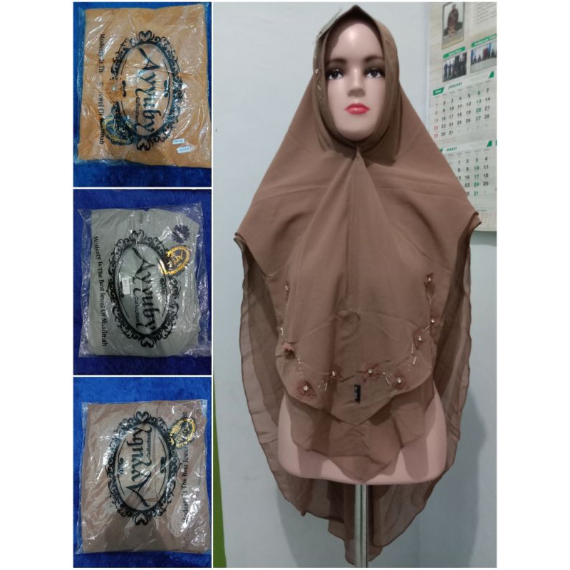 Hijab Lelang original Ayyubi Azziffa New