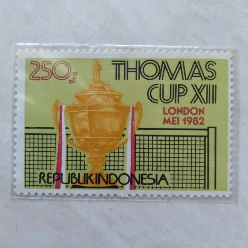 

Perangko Prangko Kuno Seri Thomas Cup XII 1982 Mint - YN1541