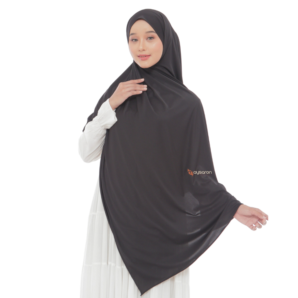 Maysaron Pashmina Jersey jumbo syar`i