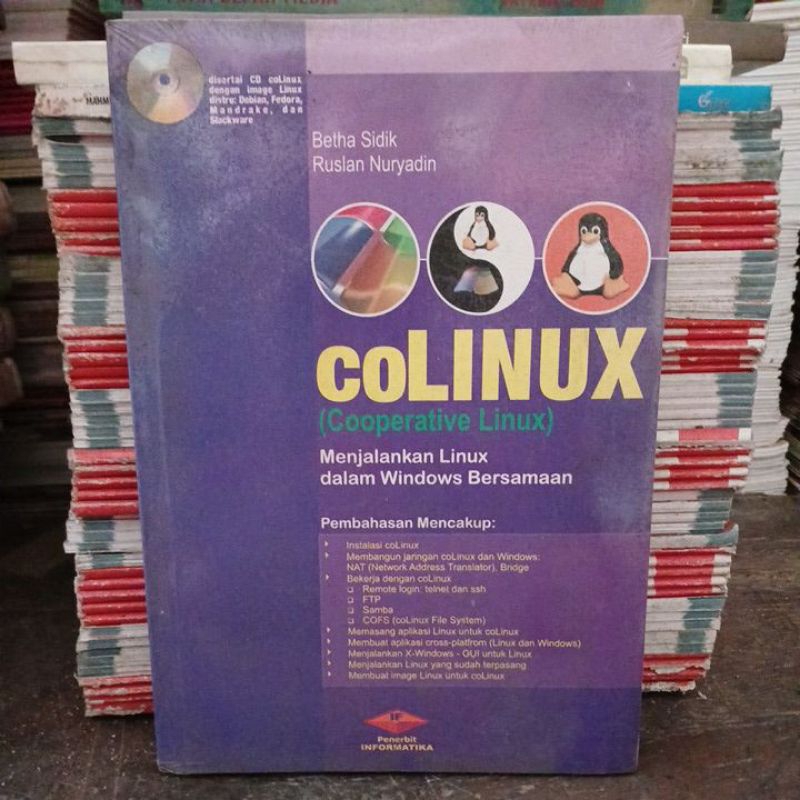 CoLinux (cooperative Linux) menjalankan Linux dalam Windows bersamaan.  cr29