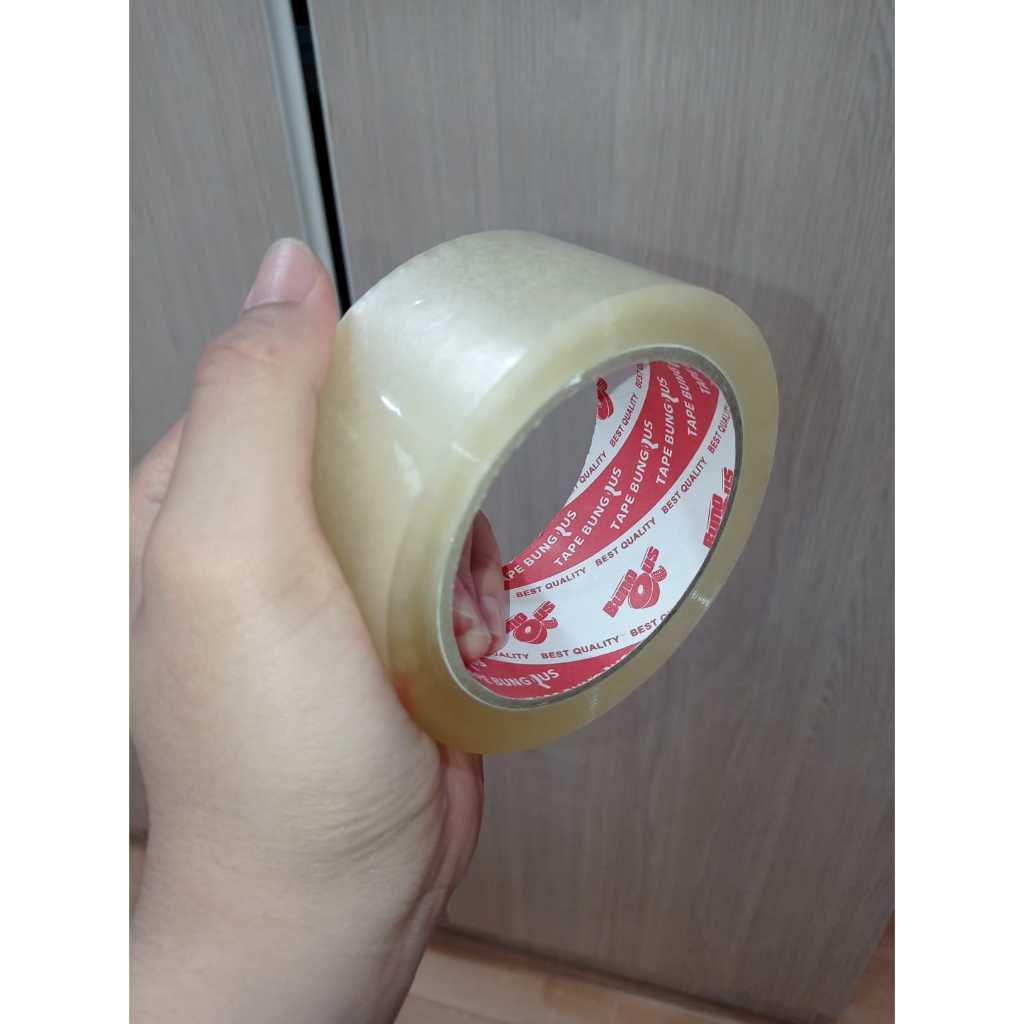 

Lakban Bening 45 mm 90 yard / Daya Rekat Kuat & Erat/ Kualitas Super