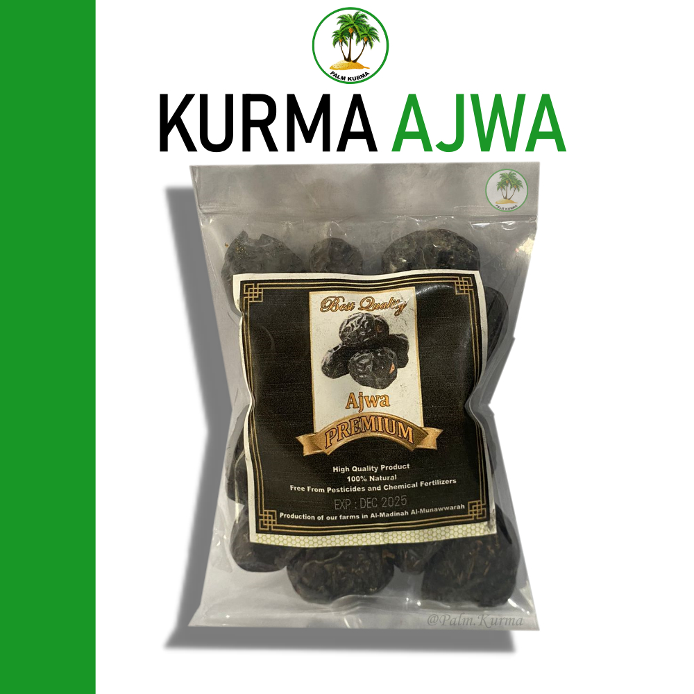 

Kurma Ajwa Super Premium [150gr] Ajwa Original Best Quality