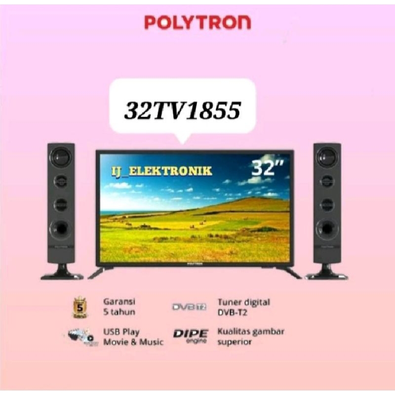LED Polytron PLD-32TV1855 DIGITAL TV