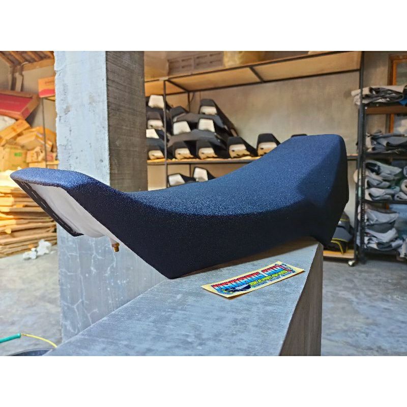 JOK RX KING PERAHU EXTREME KULIT POLOS AMPLAS-Jok rx king perahu extreme coak-jok king perahu-jok ki