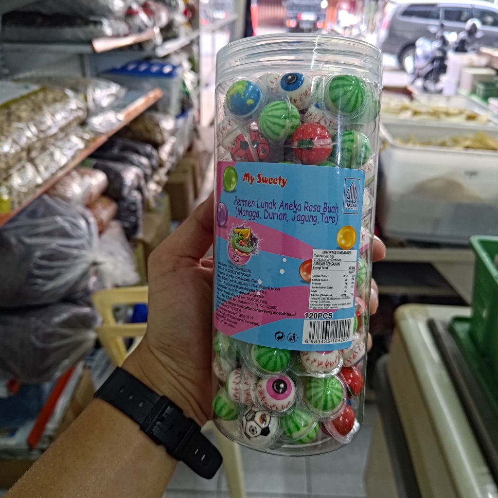 

Permen Lunak Mini Isi 120 / Permen Lunak Mini Viral / Permen Lunak Mini Halal / Permen Viral Halal