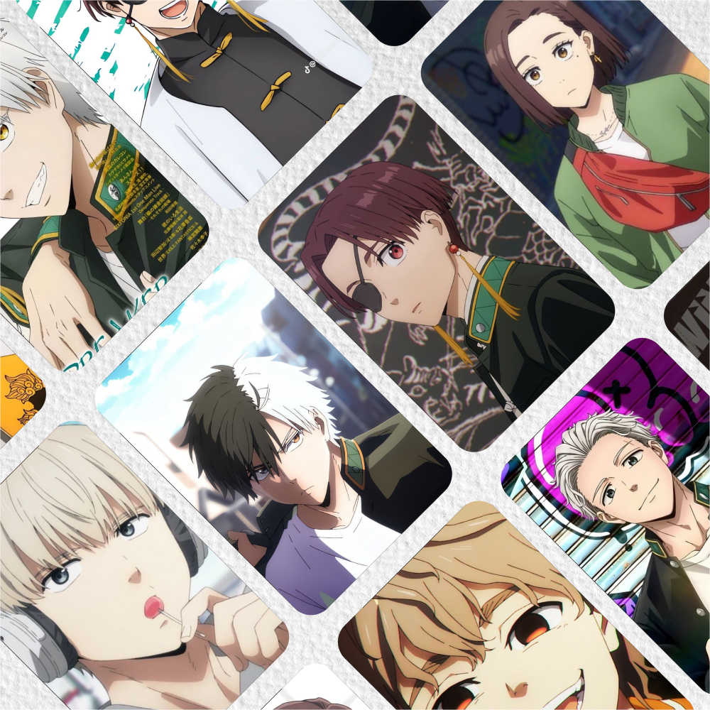 Photocard anime WIND BREAKER /random photocard anime murah/photo/haruka sakura/hajime/suo/akihiko