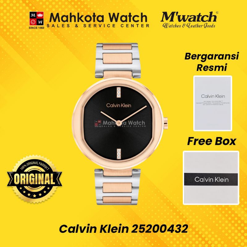 JAM TANGAN WANITA CALVIN KLEIN 25200432 ORIGINAL