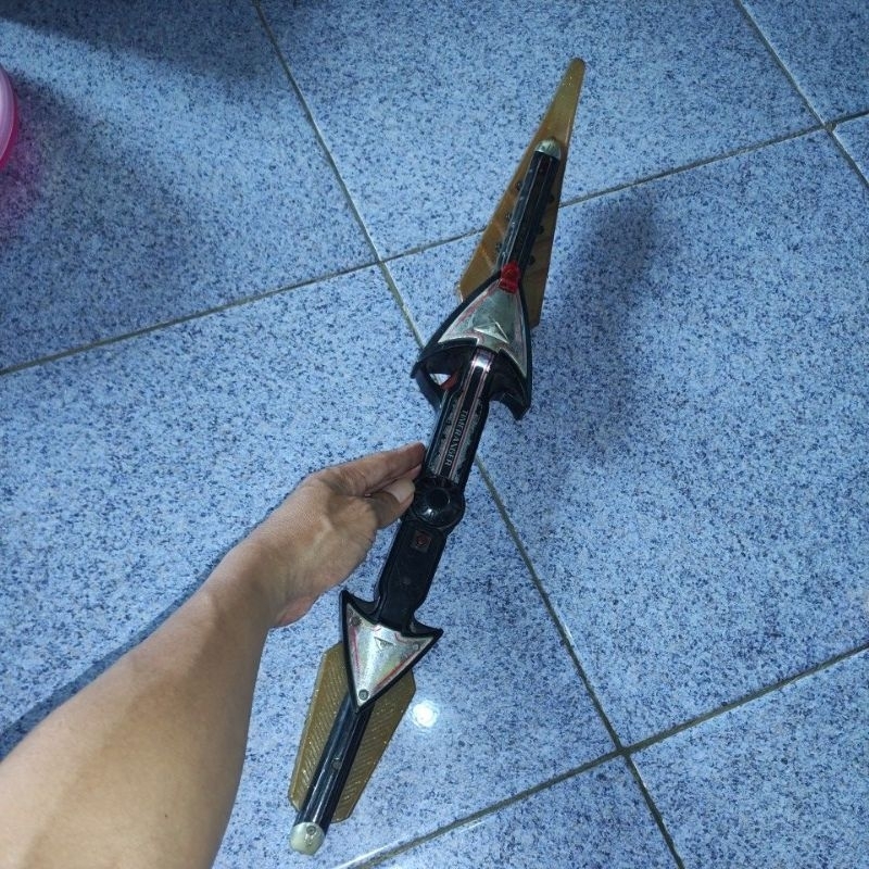 Mainan Power Rangers Chrono-sabre Time Force Time Ranger MMPR Timeranger DX Double Vector Sword Dagg