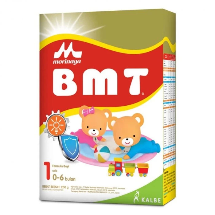 Morinaga BMT  1 | Susu Formula Bayi Usia 0-6 bulan 200gr