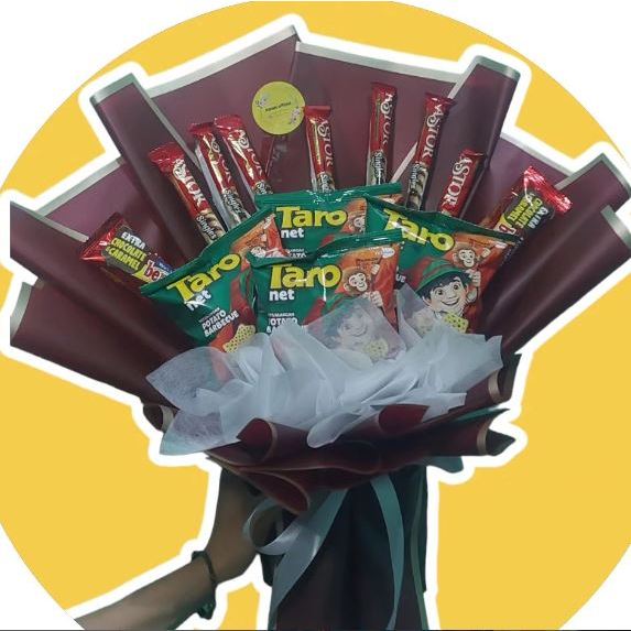 

BUKET BONEKA WISUDA / BUKET WISUDA / BUCKET BUNGA PALSU / BUCKET SNACK