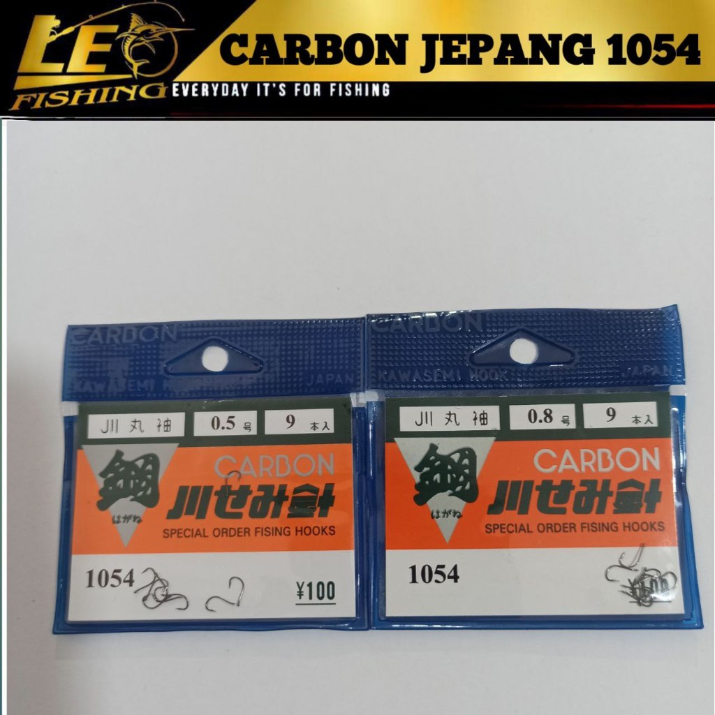 KAIL PANCING CARBON JEPANG 1054 MARUSODE SIZE 0.5 0.8 TERLARIS