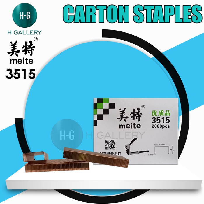 

MEITE 3515 - CARTON STAPLES / ISI STAPLER KARDUS KARTON 3515 - 2.000 PCS *S