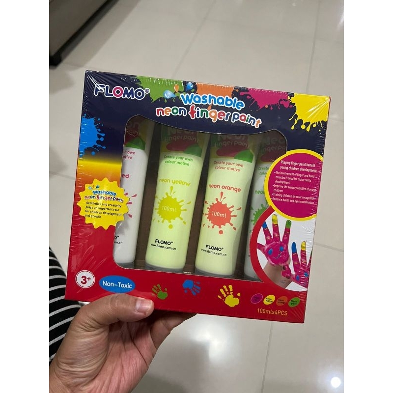 

FLOMO NEON FINGER PAINT
