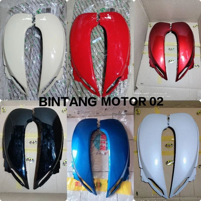 Cover body belakang kanan kiri Scoopy fi 2013-2016
