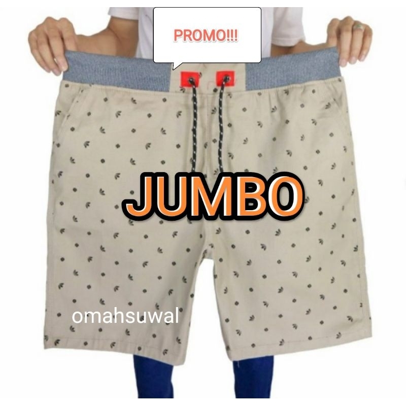 CELANA PENDEK SUPER  JUMBO PRIA CELANA PENDEK JUMBO MOTIF CELANA PENDEK DISTRO CELANA SANTAI PANTAI 
