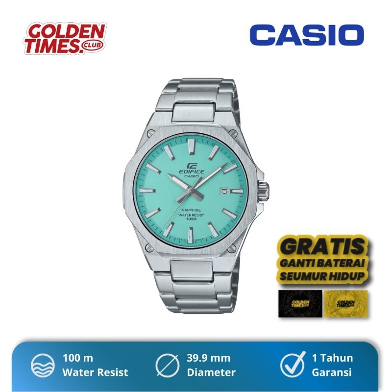 Jam Tangan Casio EFR-S108D-2BV ''Tiffany'' BNIB Fullset