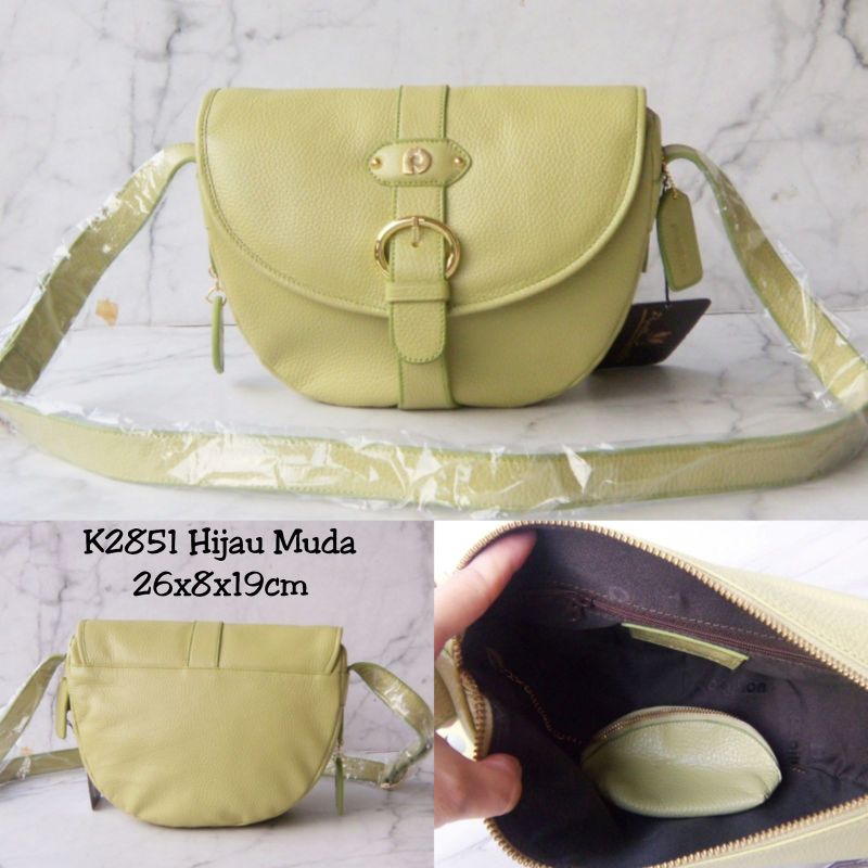 New tas papillon wanita leather K2851