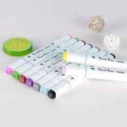 

✨HPS✨SPIDOL WARNA UJUNG GANDA 12PC/DRAWING PEN