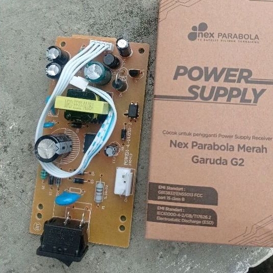 powersupply PSU NEX PARABOLA merah original G2