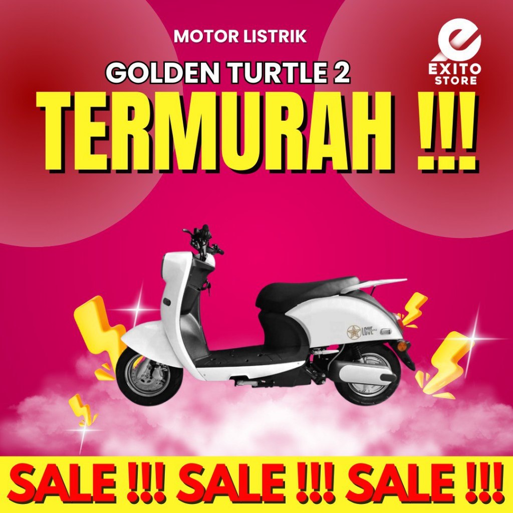 Sepeda Motor listrik UWinfly Golden Turtle 2 garansi resmi