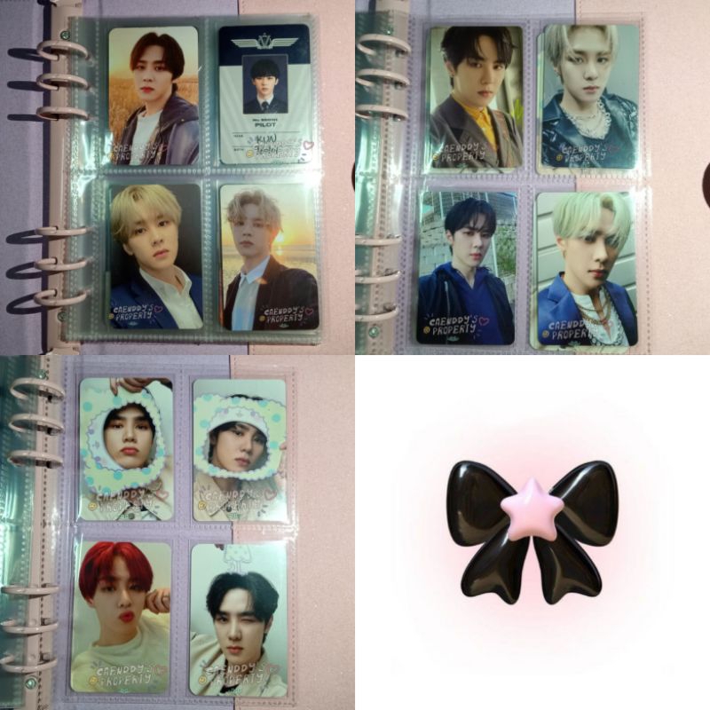 [baca deskripsi] wts pc qian kun photocard official wayv nct album universe sanrio our home senja ki