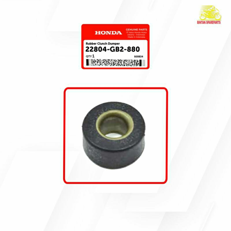 Karet Kopling Ganda Rubber Clutch Damper 22804 GB2 880