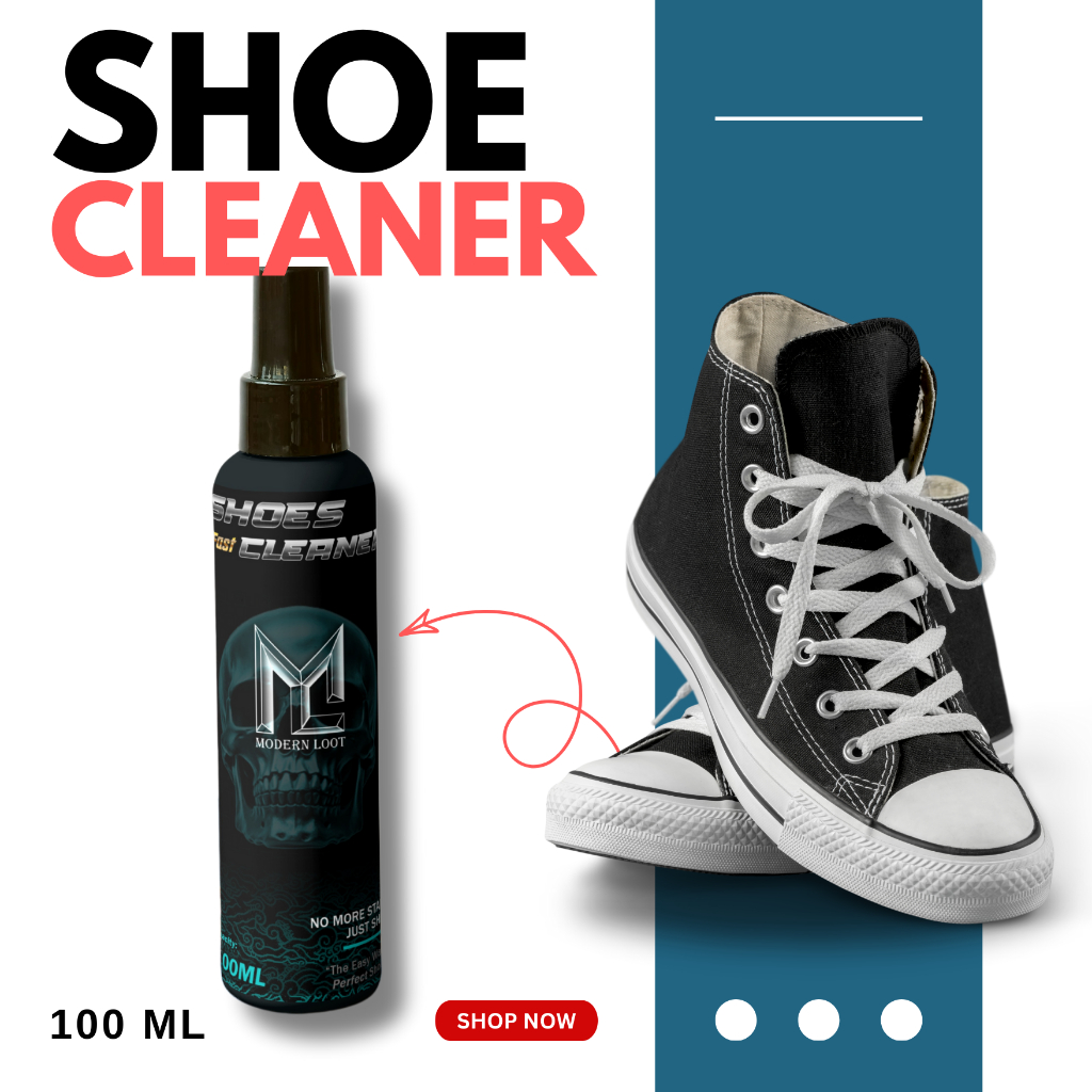 Sabun Pembersih Sepatu Cair Shoes Cleaner Putih & Berwarna