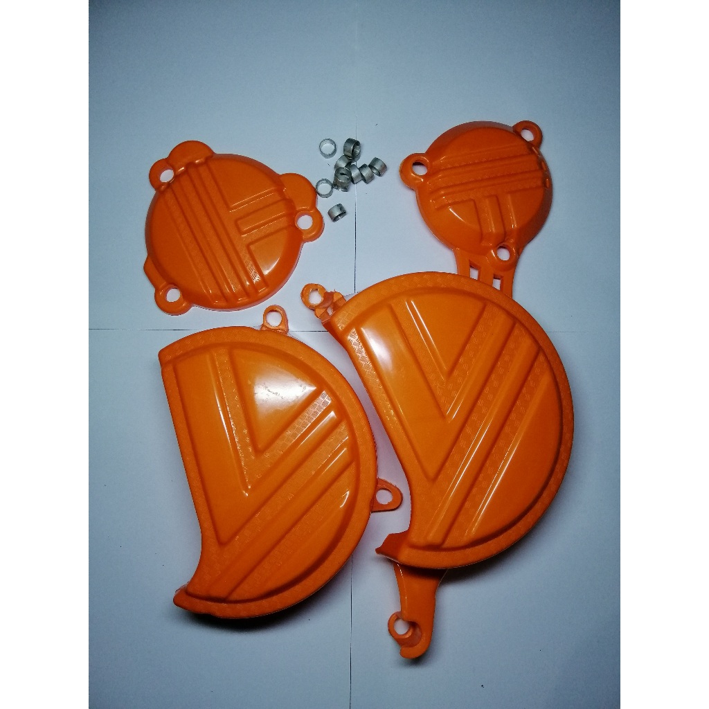 Tutup Pelindung Mesin Klx 150 G Bf Sm Dtracker150, Cover Blok Mesin Klx150S L Dtracker Lama,