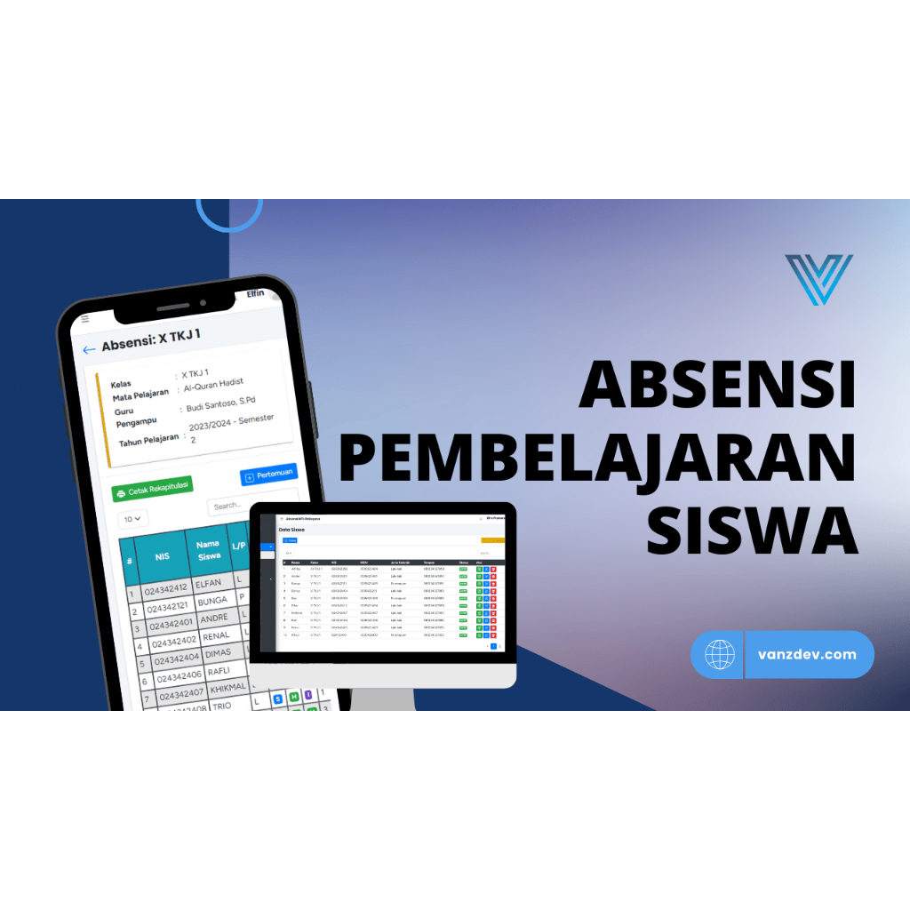 APLIKASI ABSENSI PEMBELAJARAN BERBASIS WEB | Laravel
