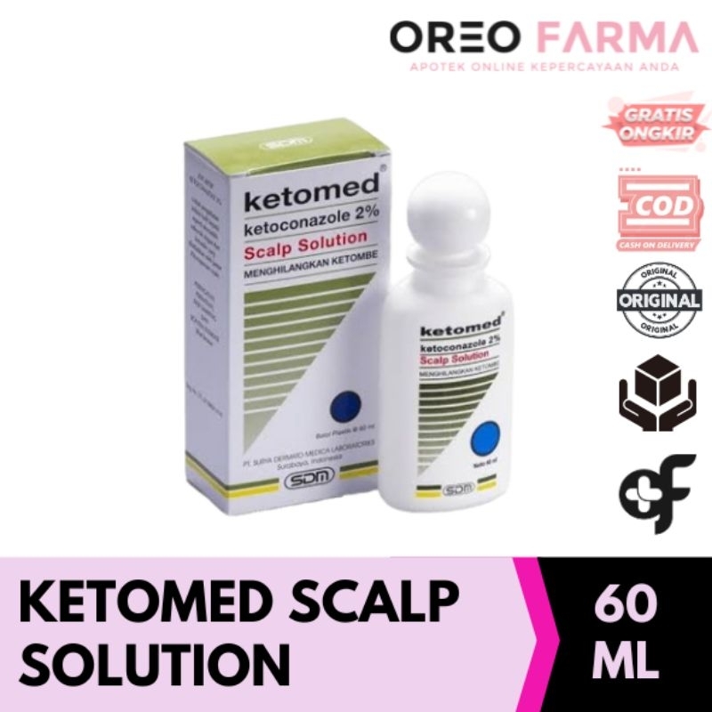 Ketomed Scalp Solution 60 mL | Ketomed Shampoo