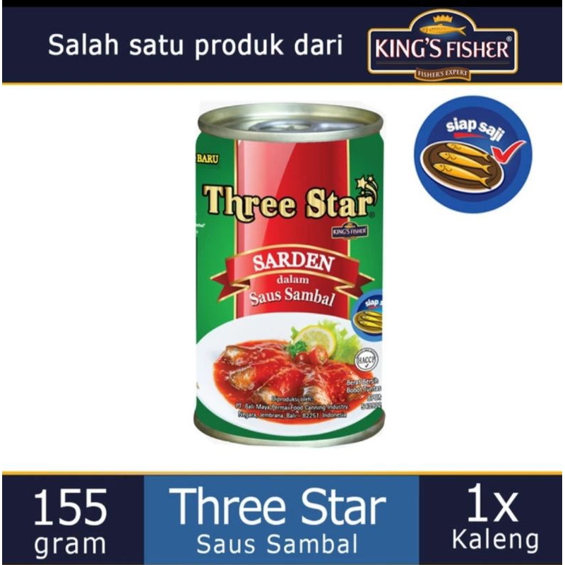 

Three star sarden155g