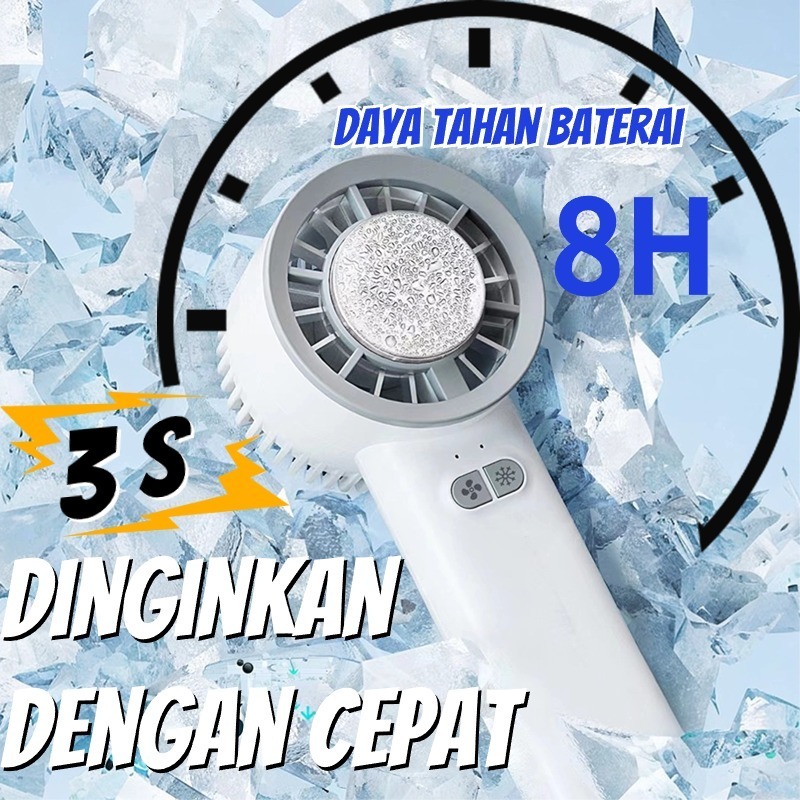 Kipas angin portable Mini Fan Portable Semiconductor Cooling Tech miniso kipas angin mini