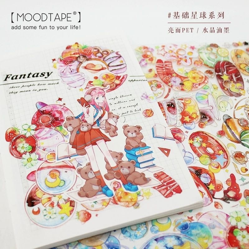 

[MT06] Moodtape Sweet Planet-Strawberry Red Pet sample