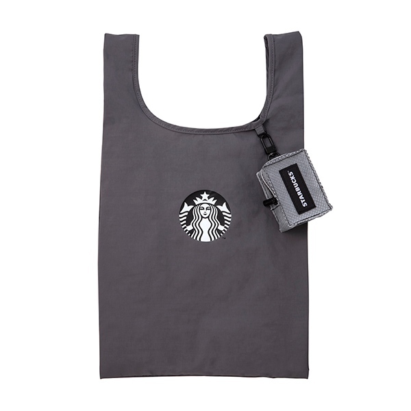 TAS STARBUCKS BAG ECO FOLDABLE TAS LIPAT POUCH