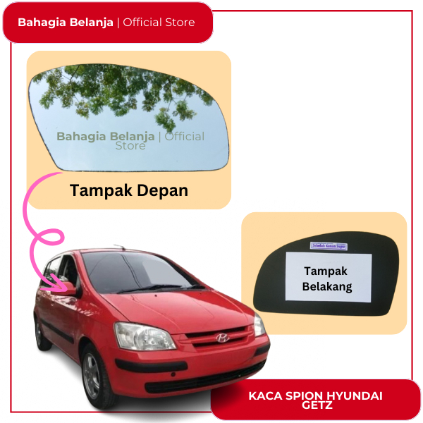 Kaca Spion Hyundai Getz Kaca Only