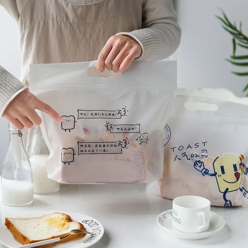 Plastik Roti Tawar Tebal (SATUAN) Plastik klip roti tawar Plastik Toast