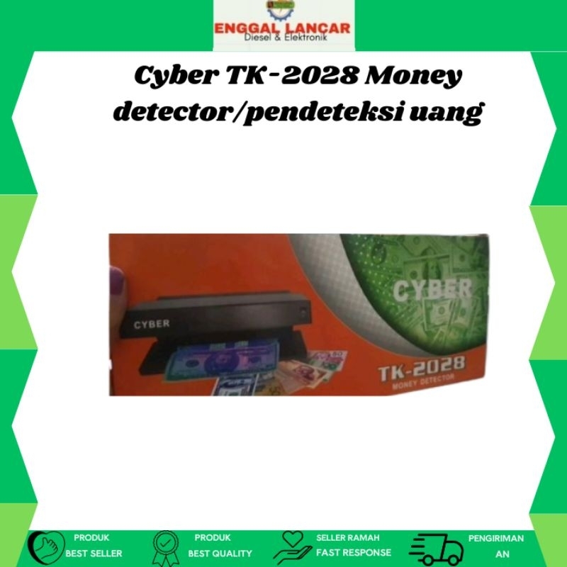 

Cyber TK-2028 Money detector/pendeteksi uang