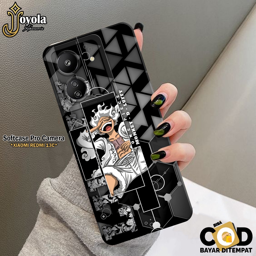 JOYOLA Case Xiaomi Redmi 13C 2023 Terbaru - Fahion Case Anime - Softcase Xiaomi Redmi 13C - Pro Came